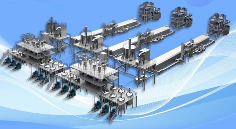 鋰電池正極材料自動化產(chǎn)線